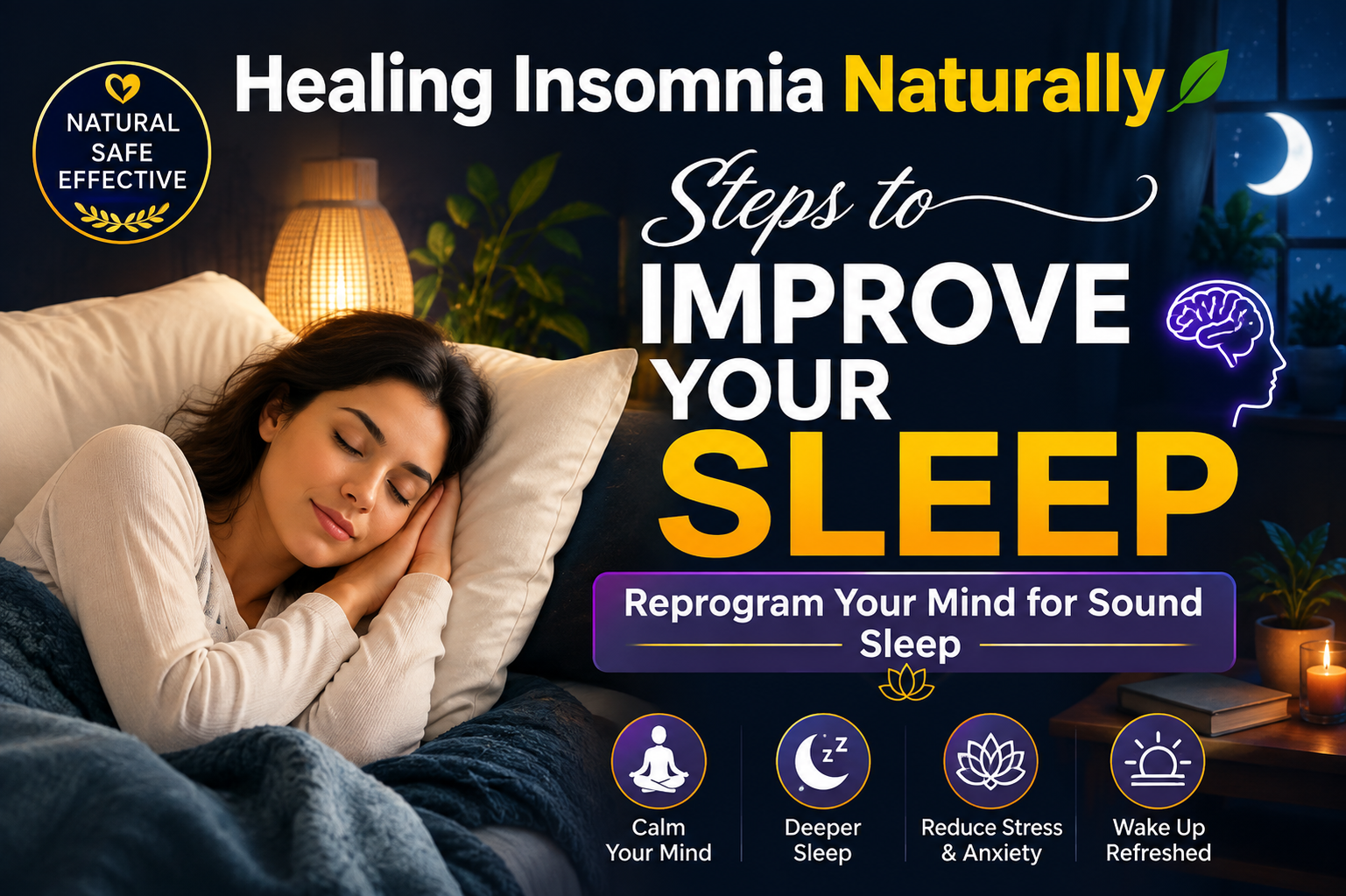 πβ¨ Heal Your Sleep: Naturally Overcome Insomnia & Calm Your Mind π§ββοΈπ€πΏ