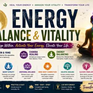 ⚡ ENERGY BALANCE & VITALITY 🌿✨ ( Align Within. Activate Your Energy. Elevate Your Life )